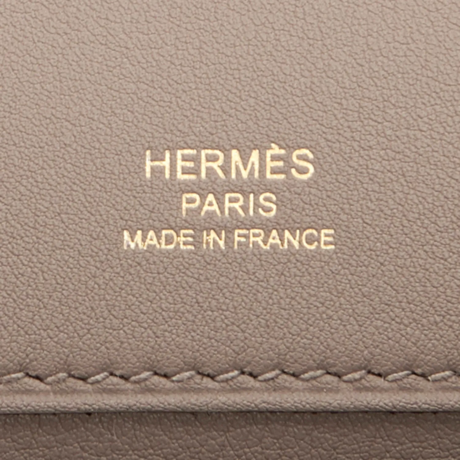 Hermes Gris Asphalt Kelly Cut Pochette Clutch Swift Gold Hardware