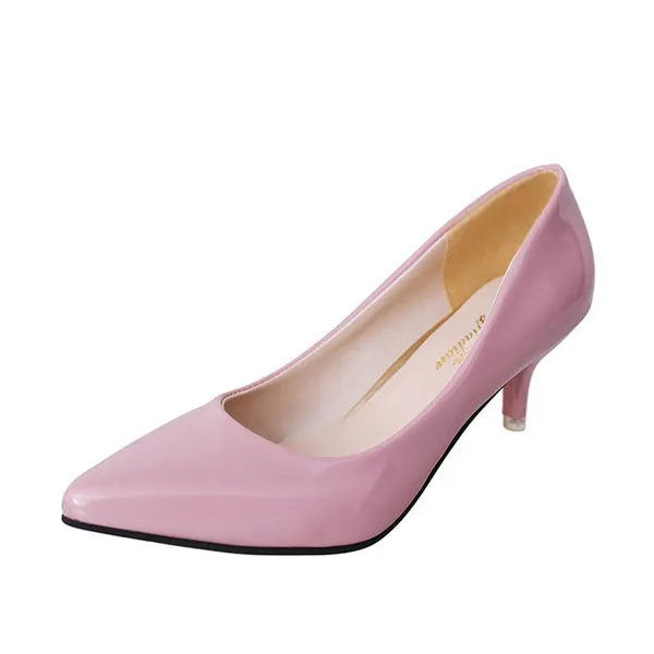 High Heels Shoes Spring Summer Elegant Female Office Shoes