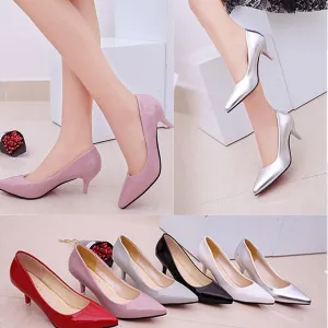 High Heels Shoes Spring Summer Elegant Female Office Shoes
