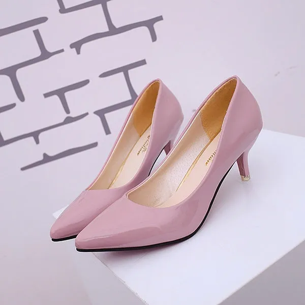 High Heels Shoes Spring Summer Elegant Female Office Shoes