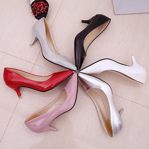 High Heels Shoes Spring Summer Elegant Female Office Shoes