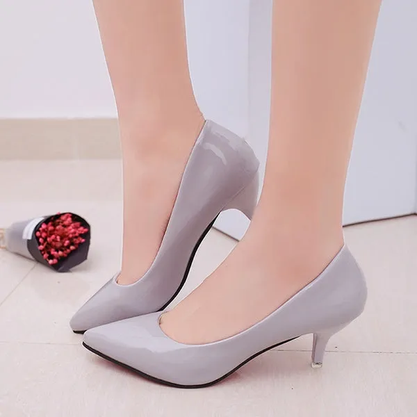 High Heels Shoes Spring Summer Elegant Female Office Shoes