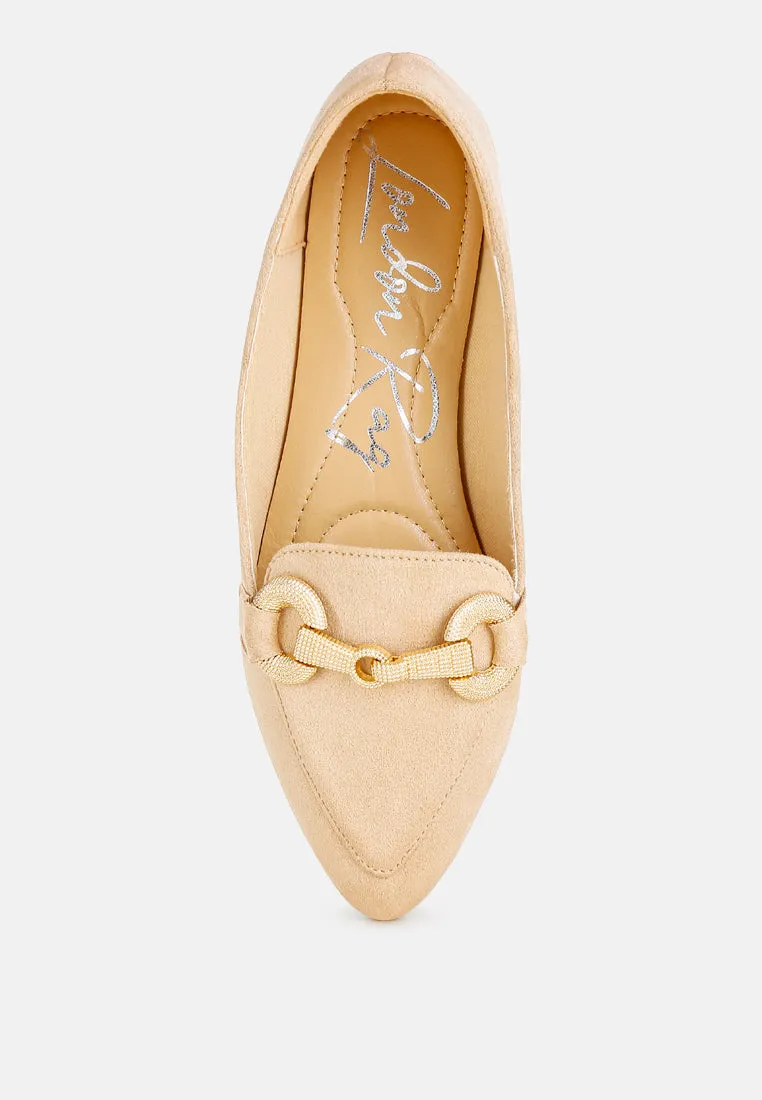 Horsebit Detail Flexible Loafers By MODE