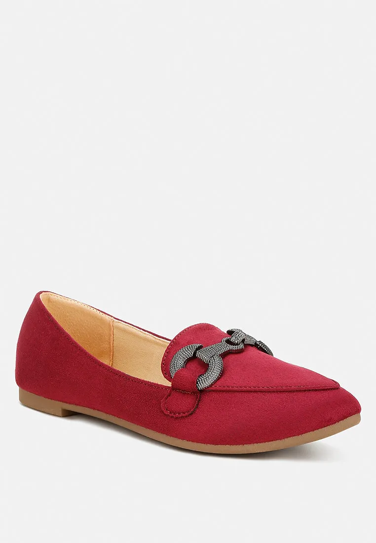 Horsebit Detail Flexible Loafers By MODE