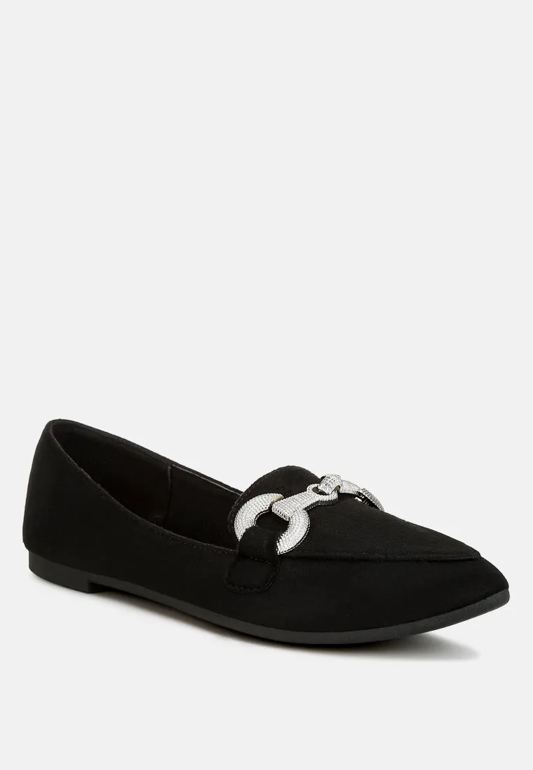 Horsebit Detail Flexible Loafers By MODE