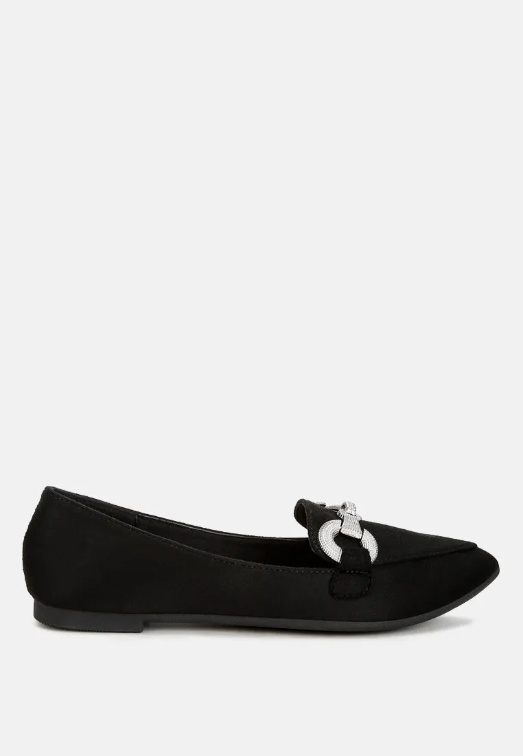 Horsebit Detail Flexible Loafers By MODE
