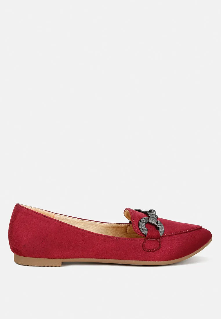 Horsebit Detail Flexible Loafers By MODE