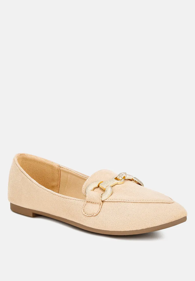Horsebit Detail Flexible Loafers By MODE