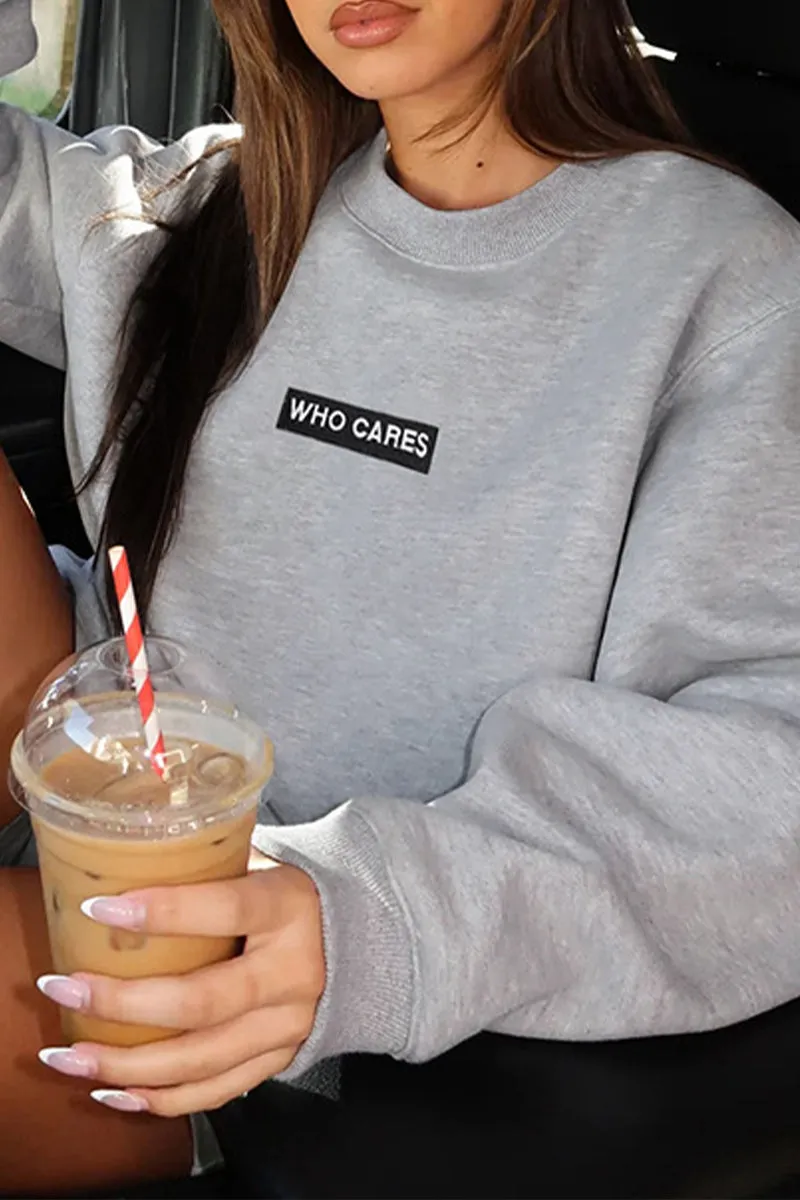 HTR1352 Casual Attitude Sweatshirt Top