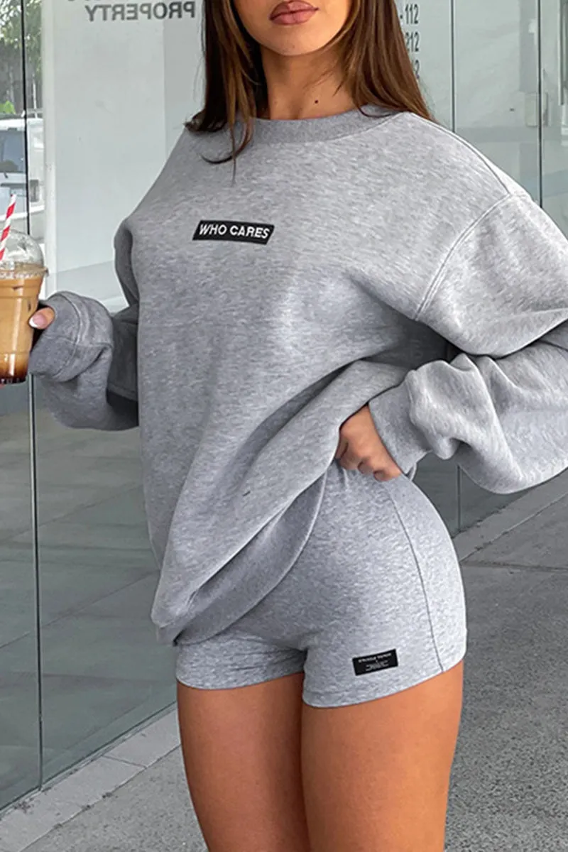 HTR1352 Casual Attitude Sweatshirt Top