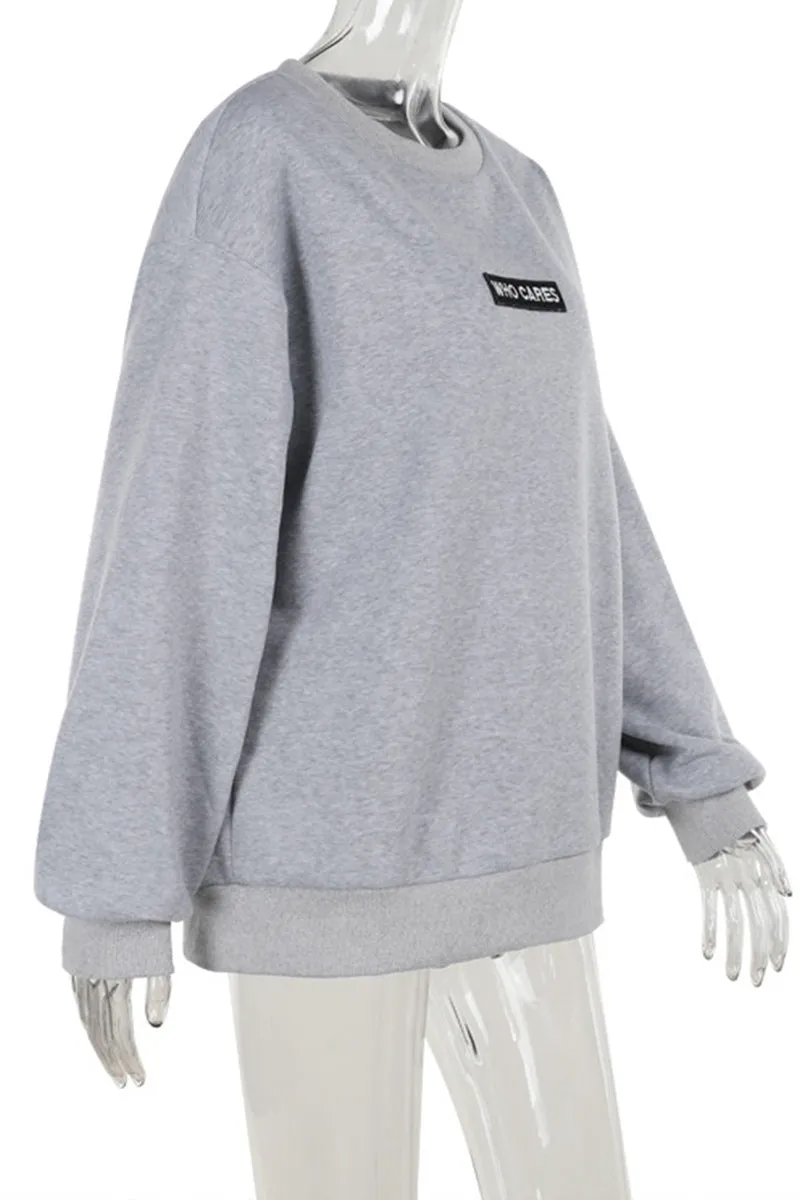 HTR1352 Casual Attitude Sweatshirt Top