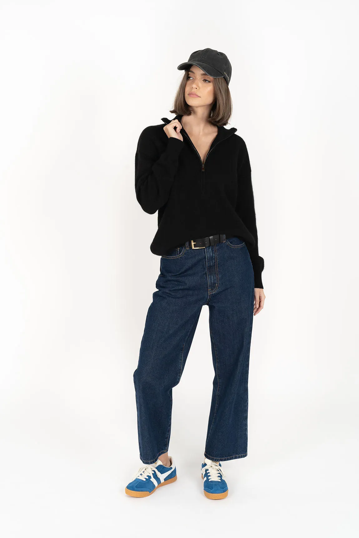 Humidity Lifestyle, Knox Zip Sweater | Black