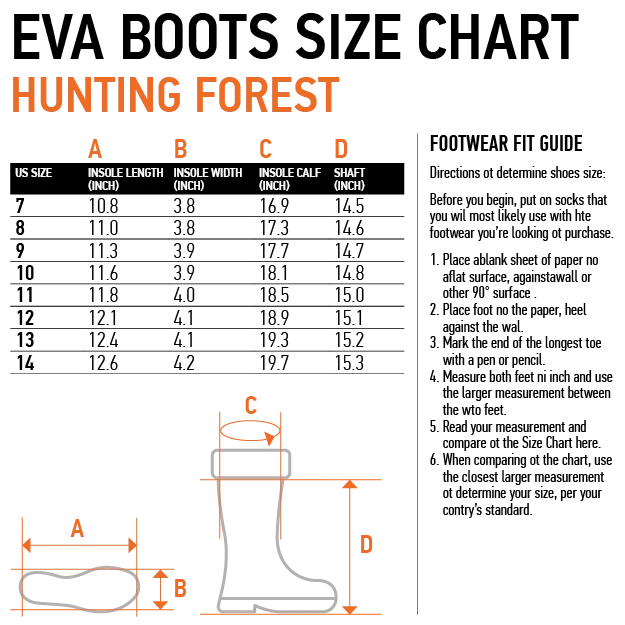 HUNTING FOREST BOOT