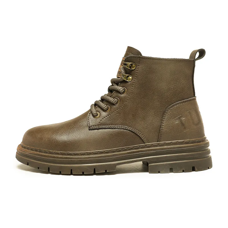 INSTOCK-2023 new trendy winter high-top knight motorcycle boots.
