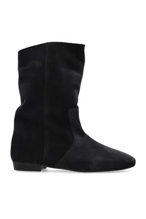 Isabel Marant Suede ankle boots Stefa in BLACK - 38