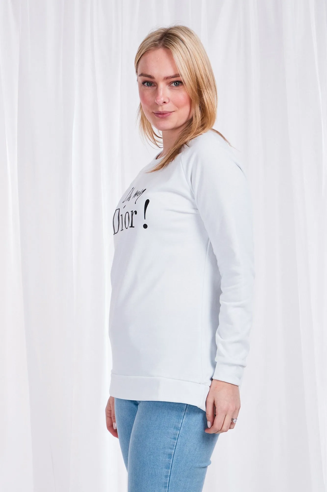 JADORE GRAPHIC PRINT PULLOVER