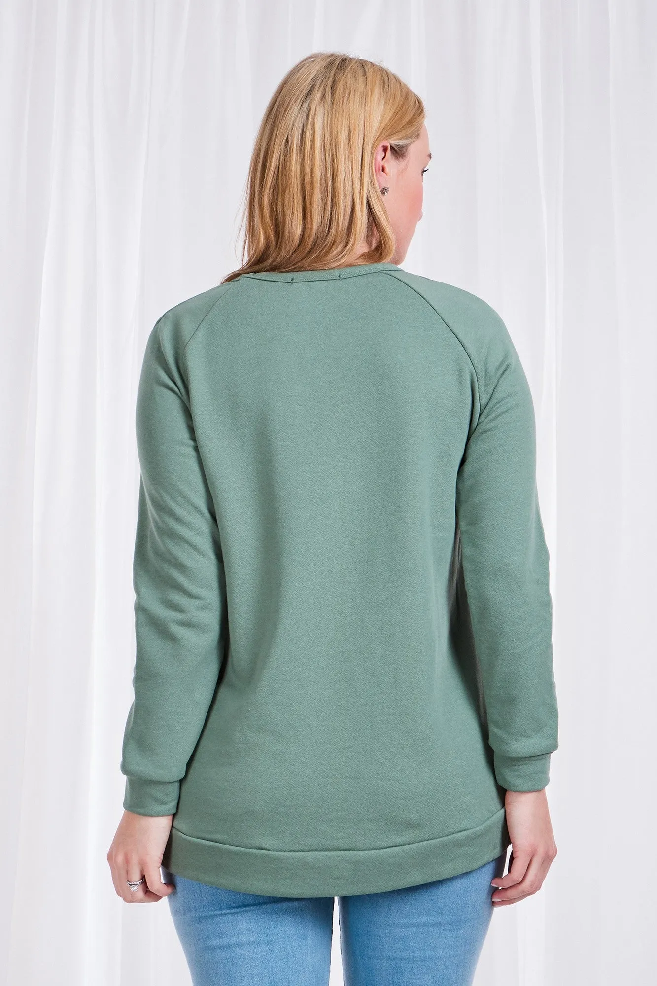 JADORE GRAPHIC PRINT PULLOVER