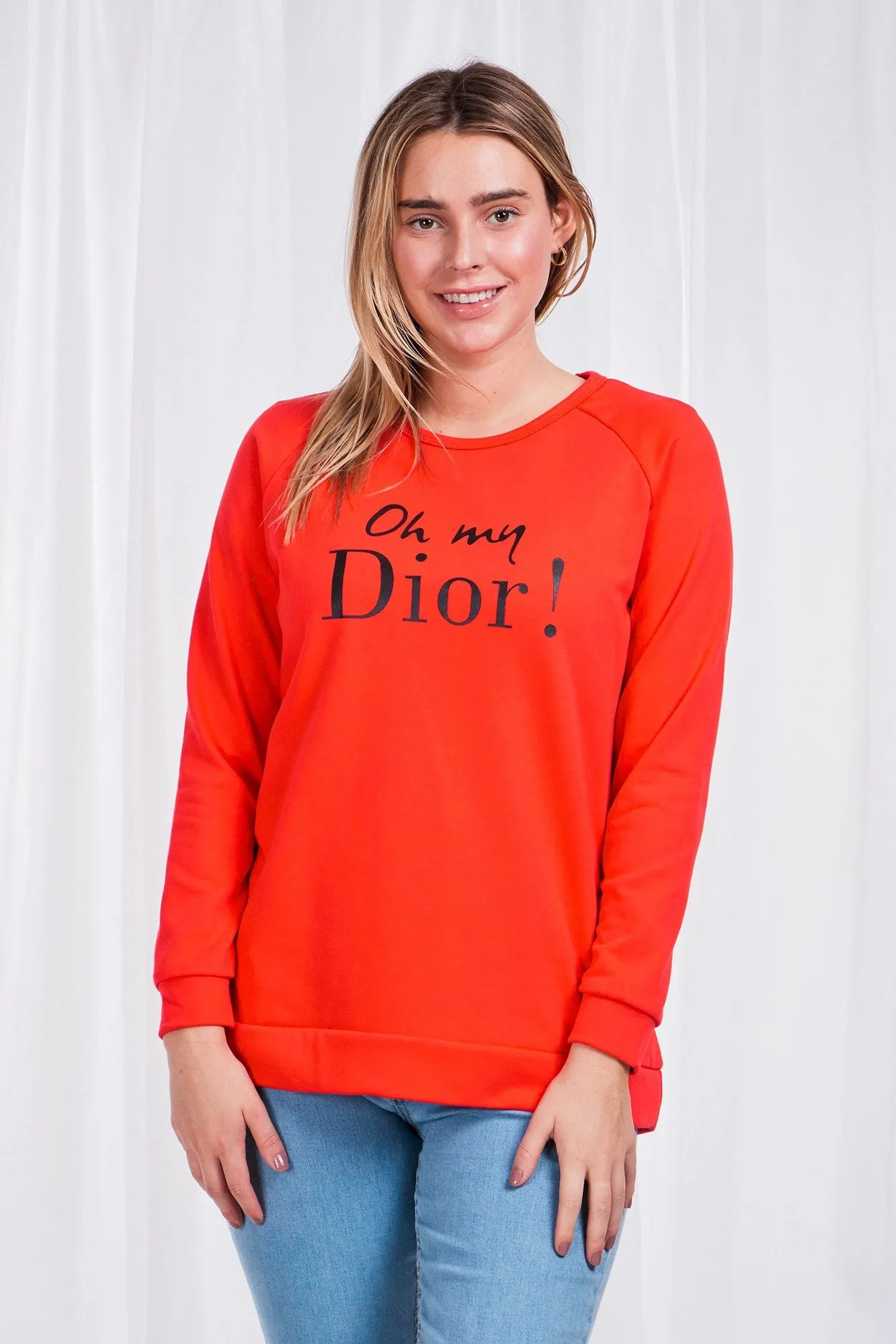 JADORE GRAPHIC PRINT PULLOVER