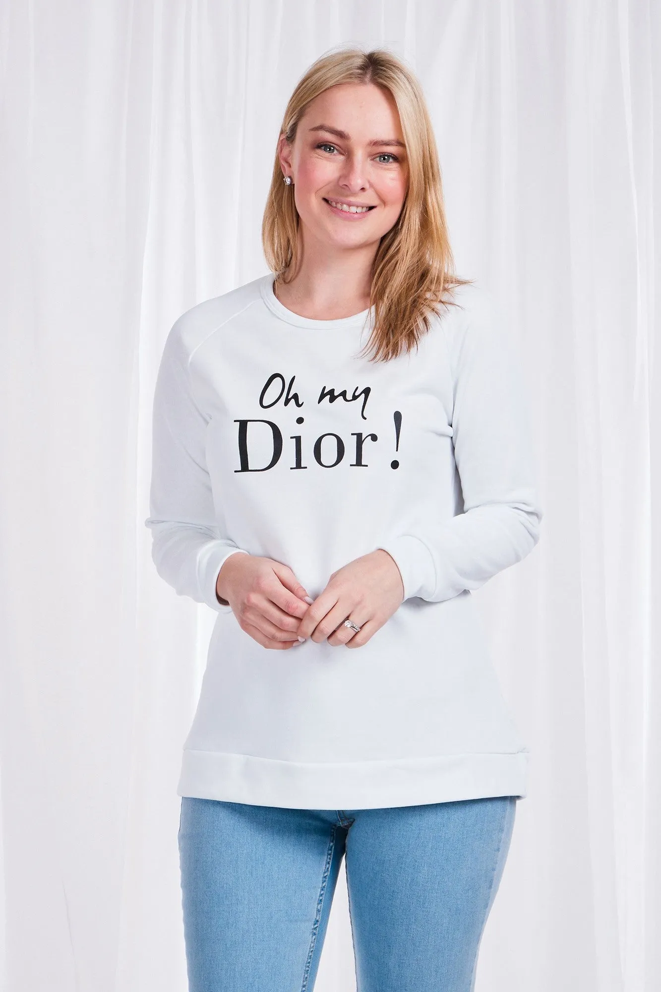 JADORE GRAPHIC PRINT PULLOVER