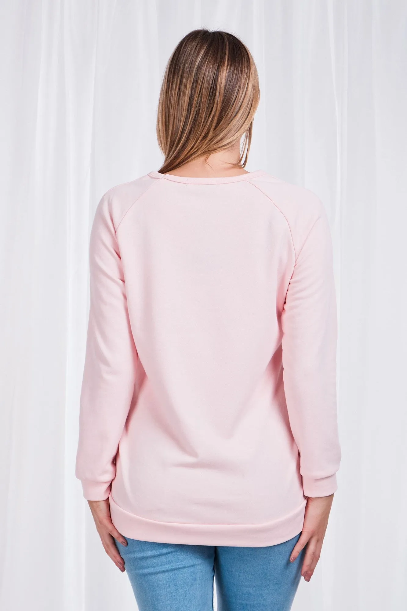 JADORE GRAPHIC PRINT PULLOVER