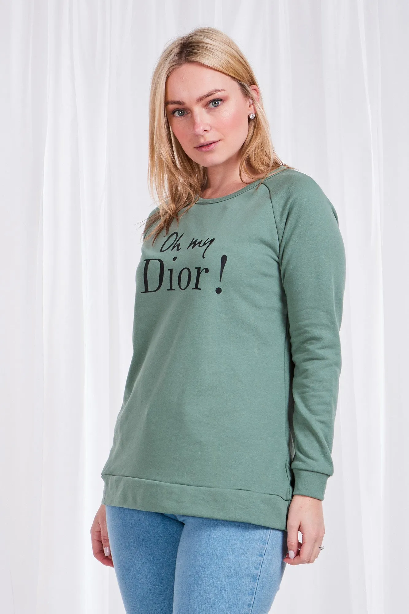 JADORE GRAPHIC PRINT PULLOVER