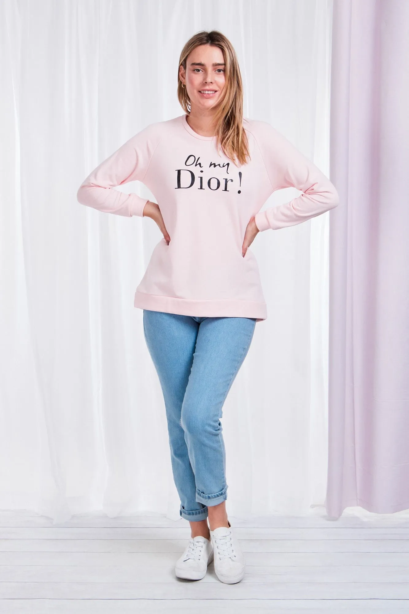 JADORE GRAPHIC PRINT PULLOVER