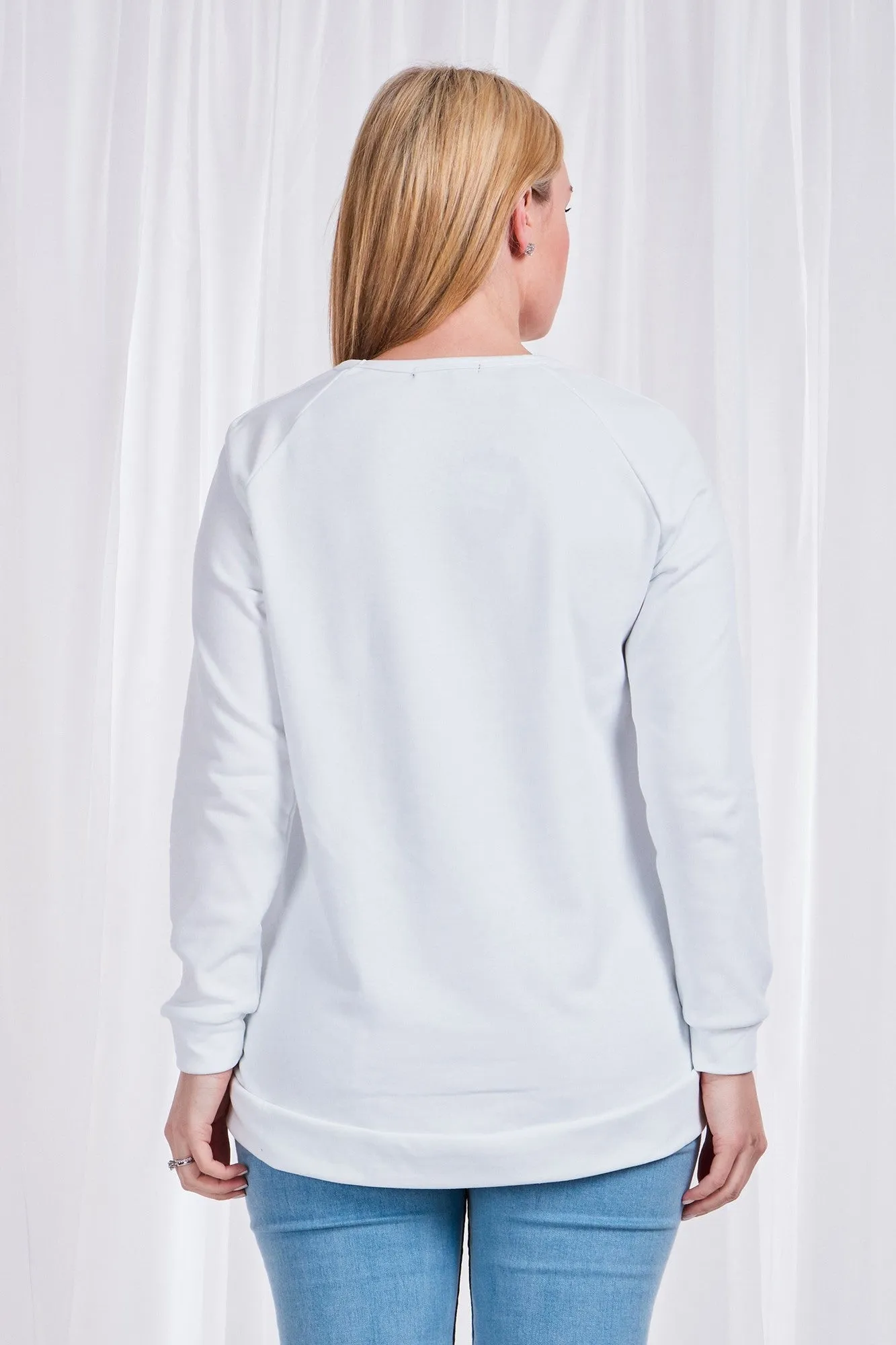 JADORE GRAPHIC PRINT PULLOVER