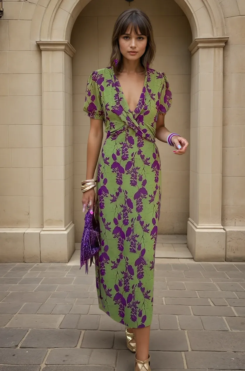 Jenalyn | Elegant Floral Dress