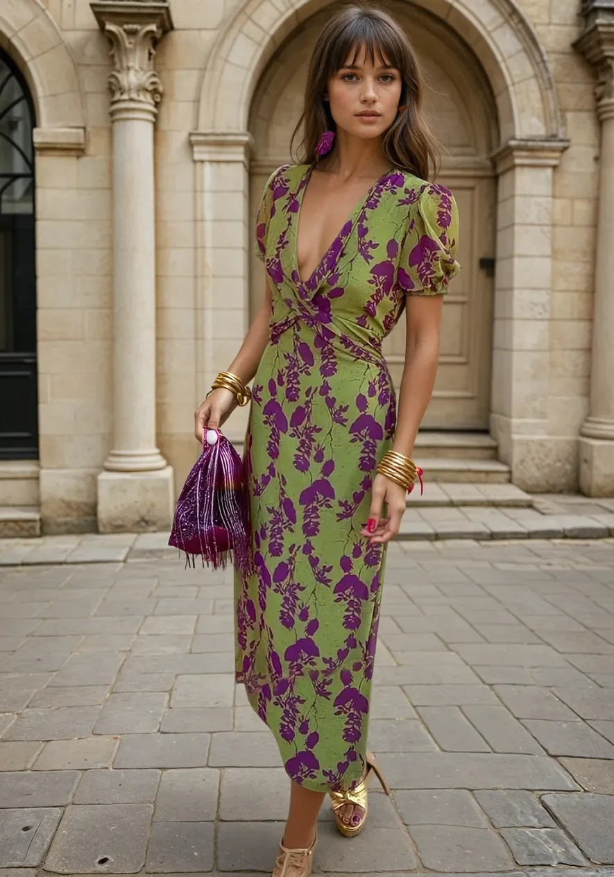 Jenalyn | Elegant Floral Dress