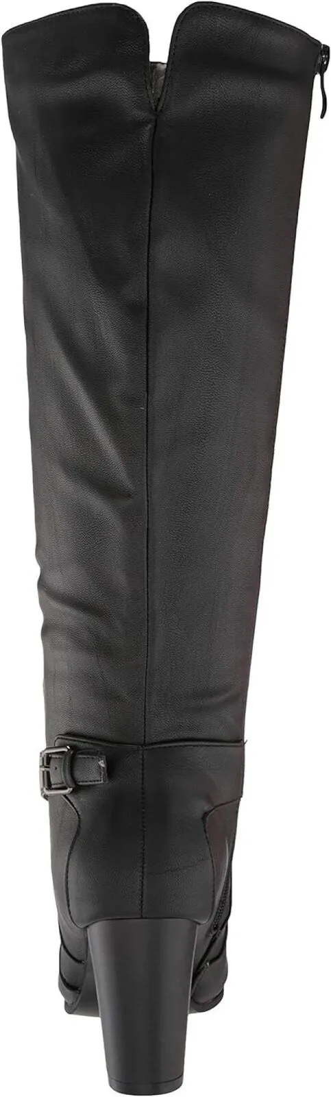 Journee Collection Womens Carver Wide Calf Knee-High Boots Black 8M-WC
