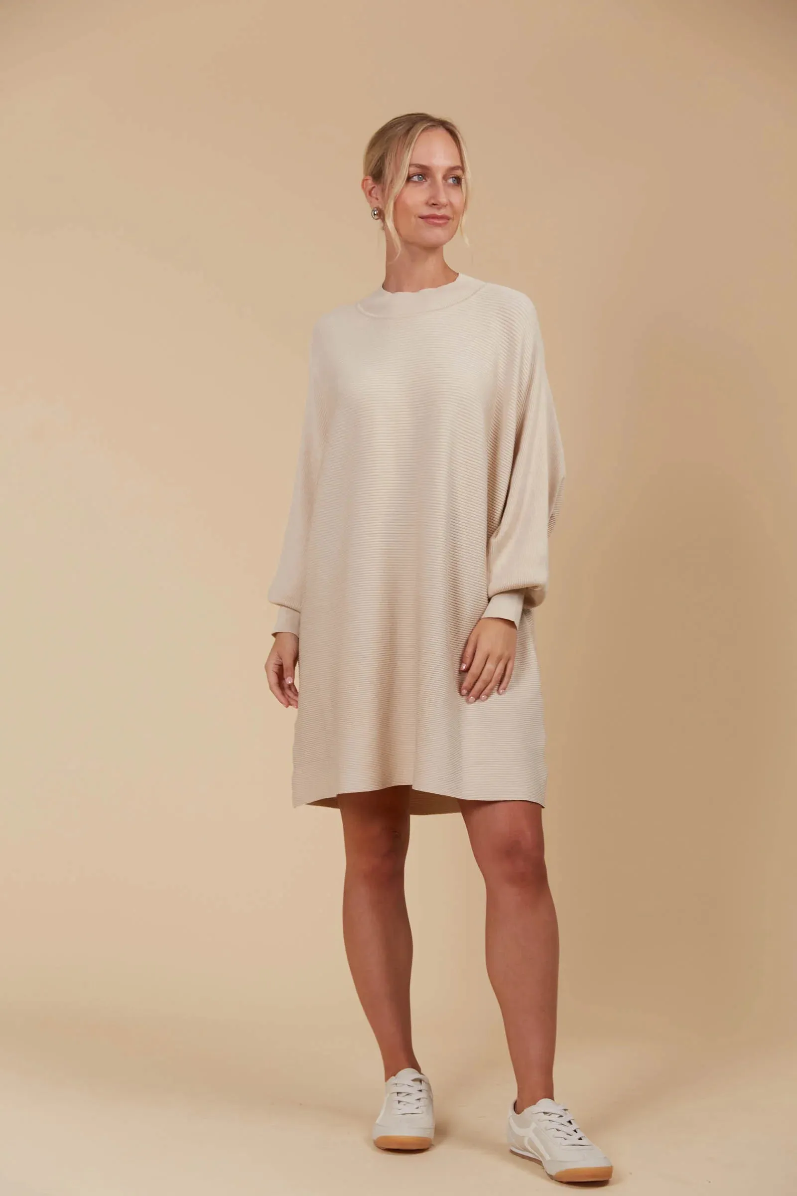 Juno Relaxed Jumper - Canvas