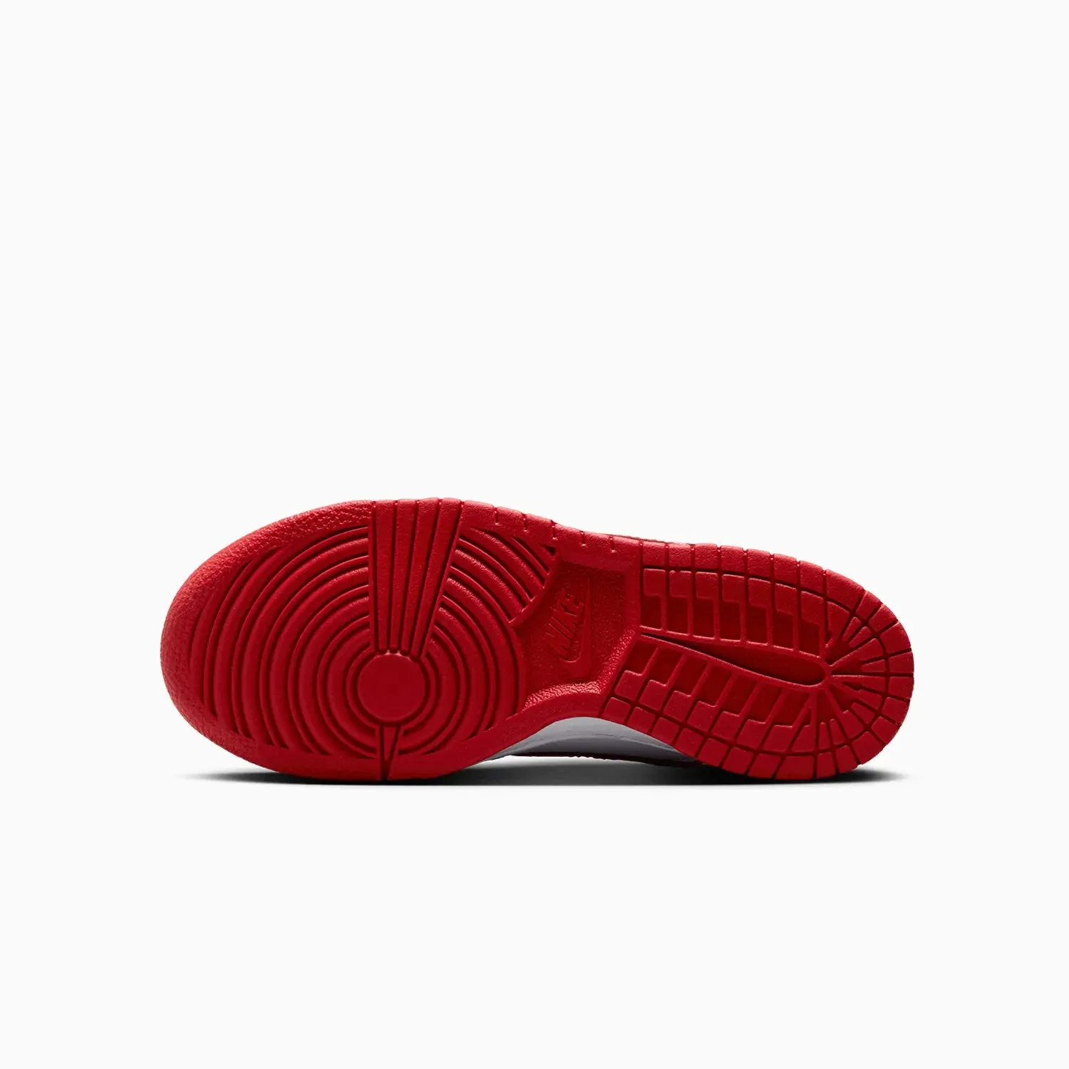 Kid's Dunk Low "White University Red" Grade School