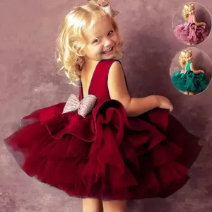 Kids Girls  Dress For Christmas New Year