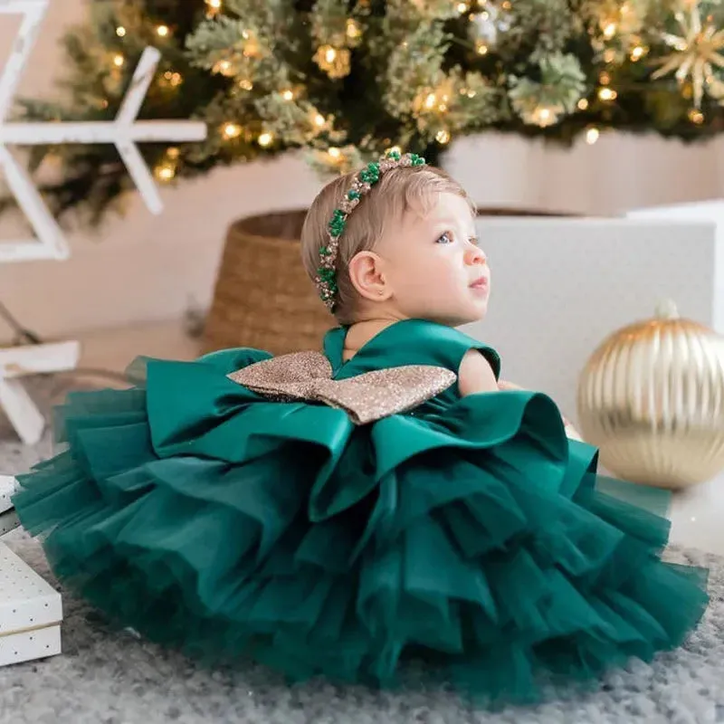 Kids Girls  Dress For Christmas New Year