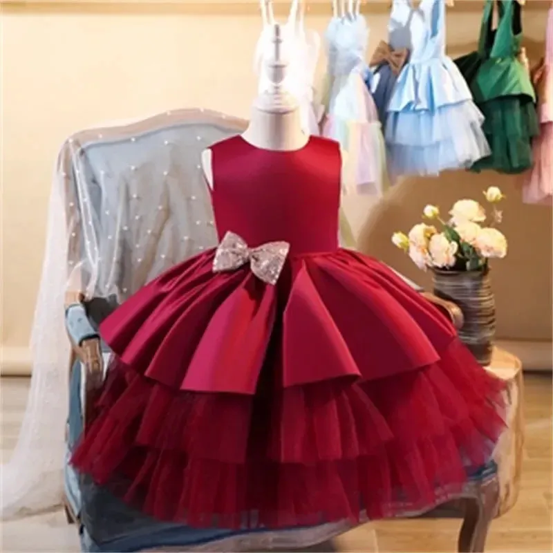 Kids Girls  Dress For Christmas New Year