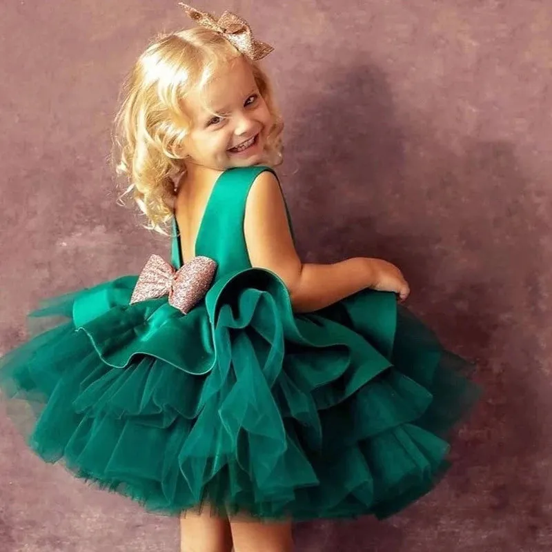Kids Girls  Dress For Christmas New Year