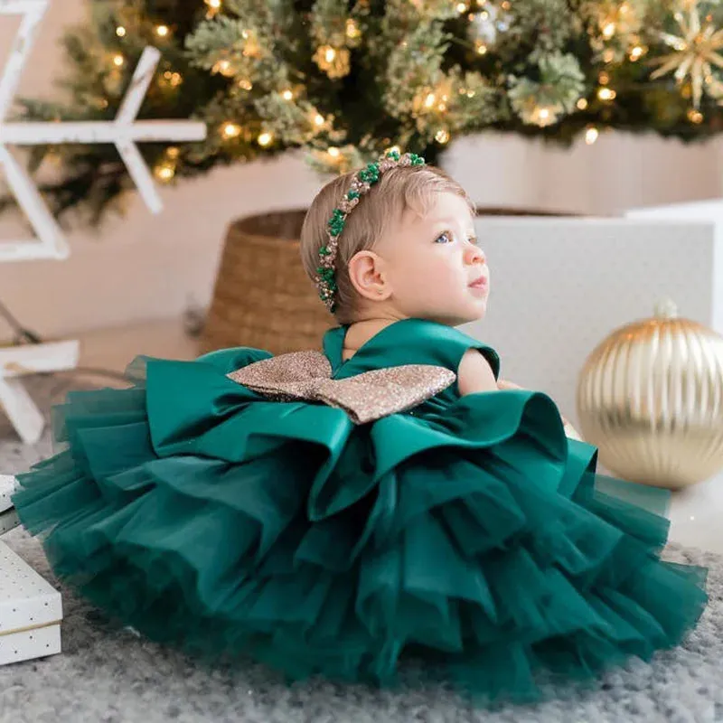 Kids Girls  Dress For Christmas New Year