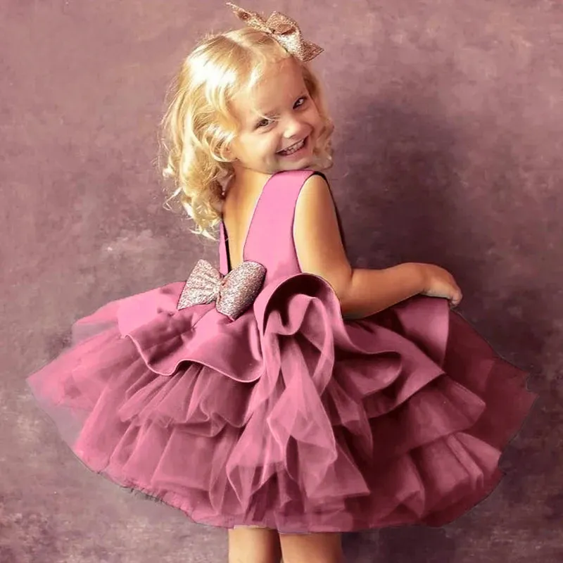 Kids Girls  Dress For Christmas New Year