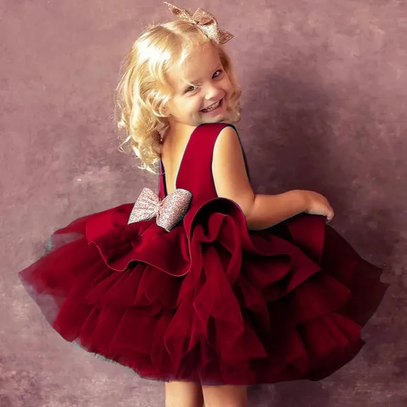 Kids Girls  Dress For Christmas New Year