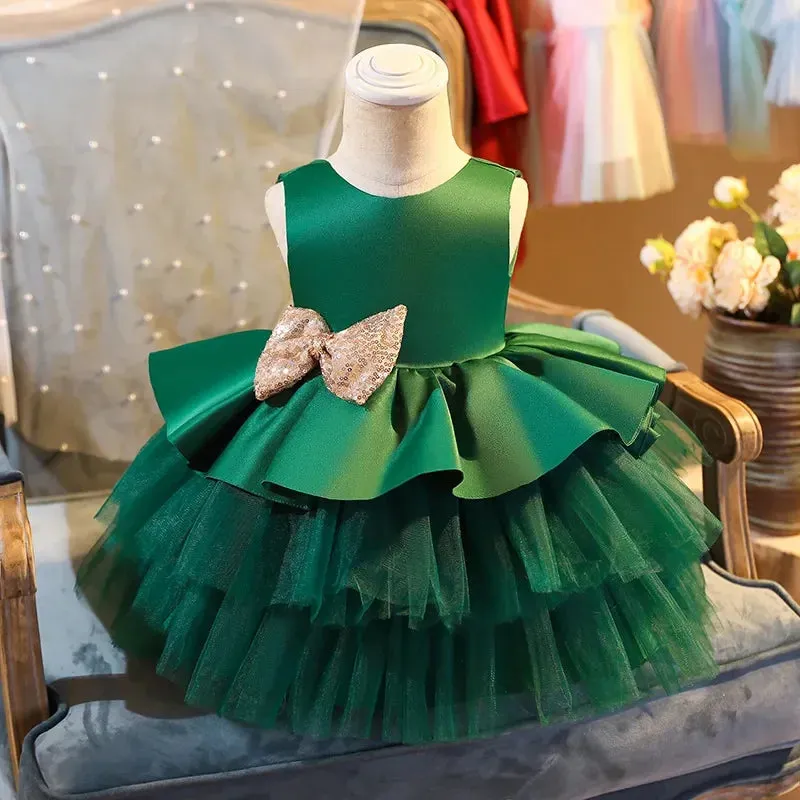 Kids Girls  Dress For Christmas New Year
