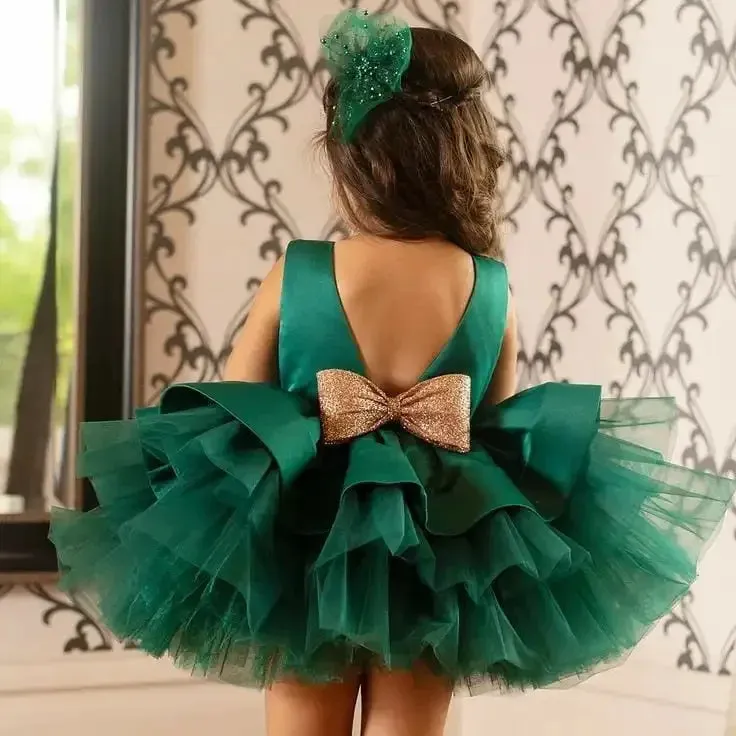 Kids Girls  Dress For Christmas New Year