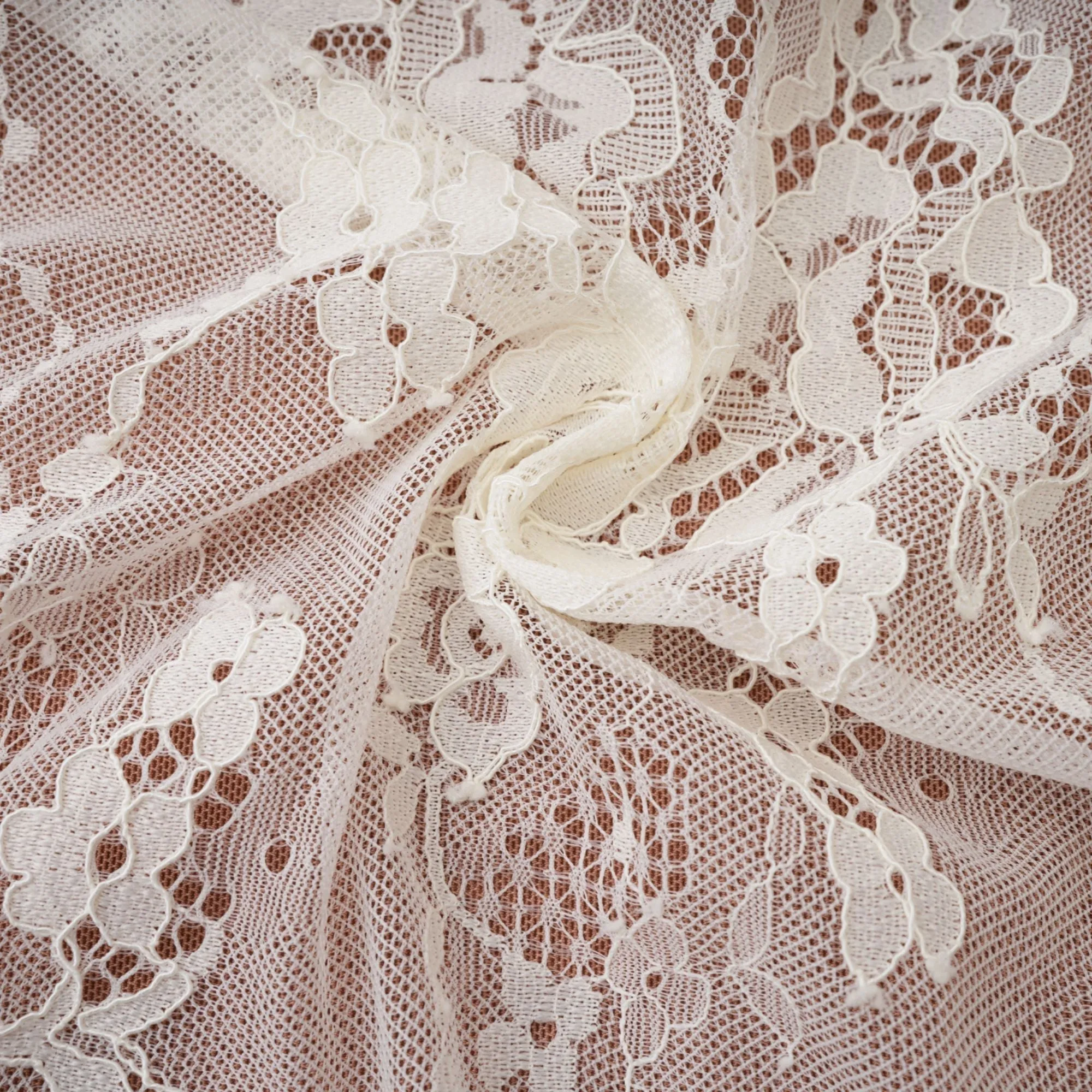 Lace Gown – Sheer Long Sleeves – Elegant Occasionwear