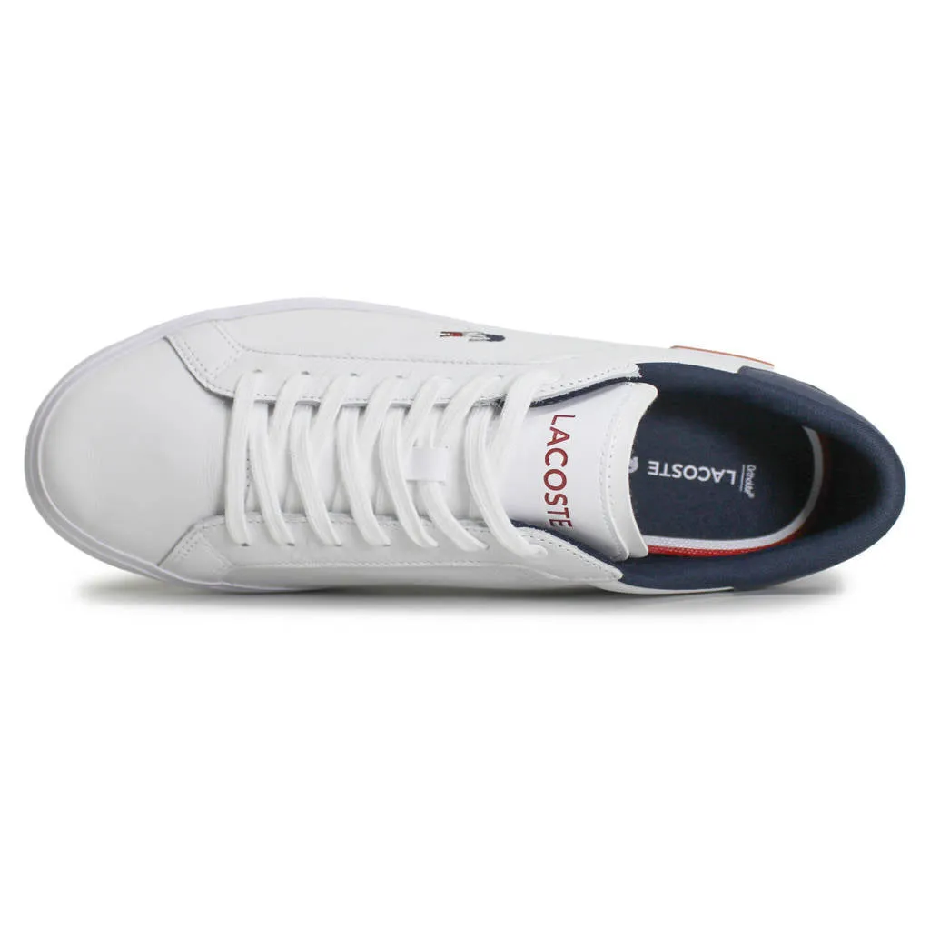 Lacoste Powercourt Leather Synthetic Men's Low Top Sneakers