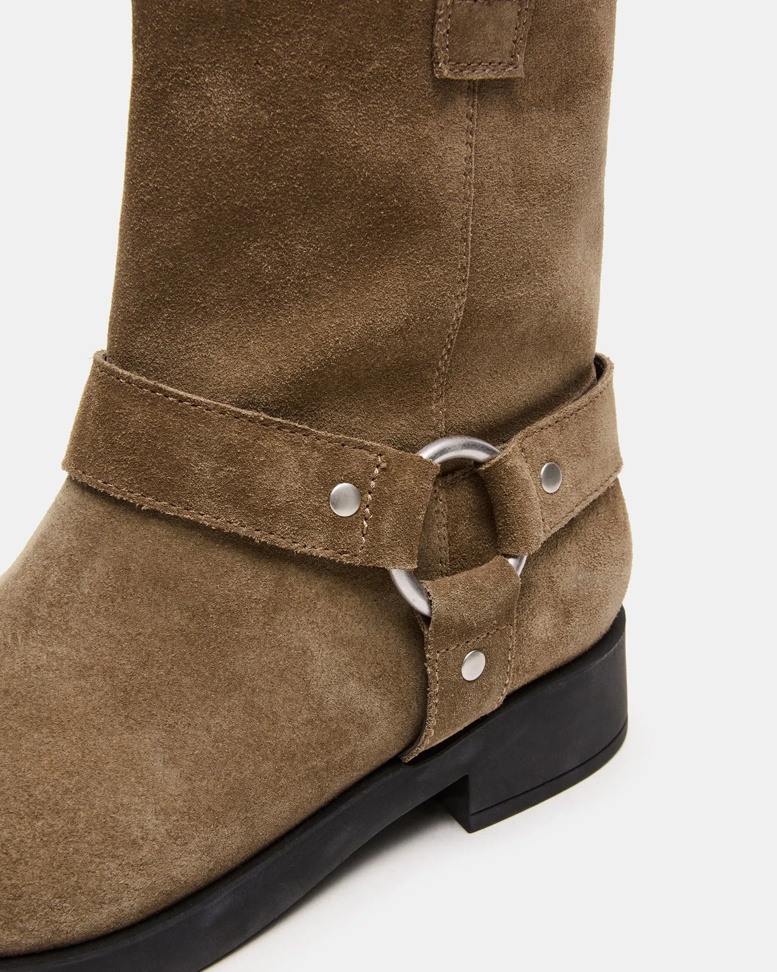 LANI OLIVE SUEDE