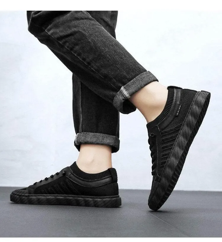 Lightweight Breathable Mesh Sneakers - Casual Comfort Footwear