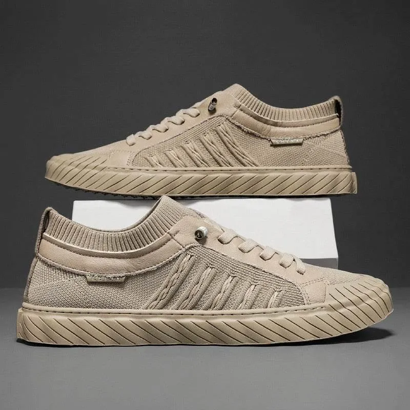 Lightweight Breathable Mesh Sneakers - Casual Comfort Footwear