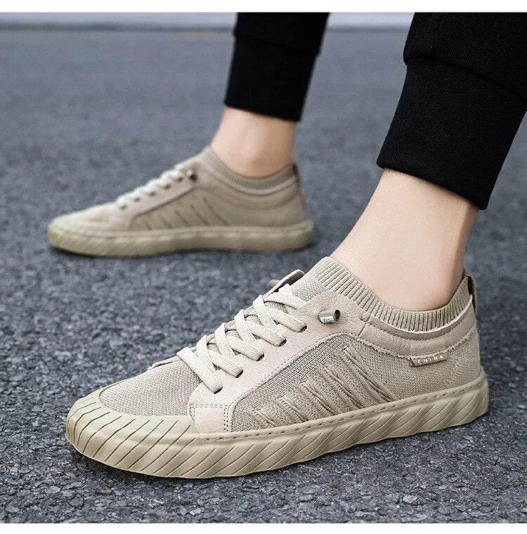 Lightweight Breathable Mesh Sneakers - Casual Comfort Footwear