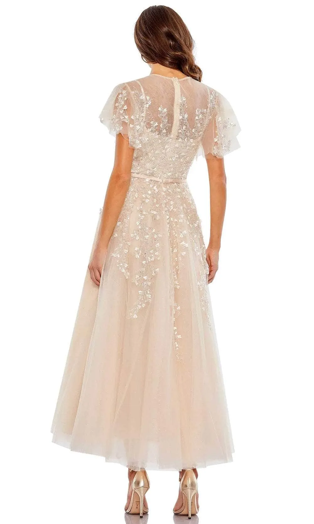 Mac Duggal 20362 - Flutter Sleeve Formal Dress