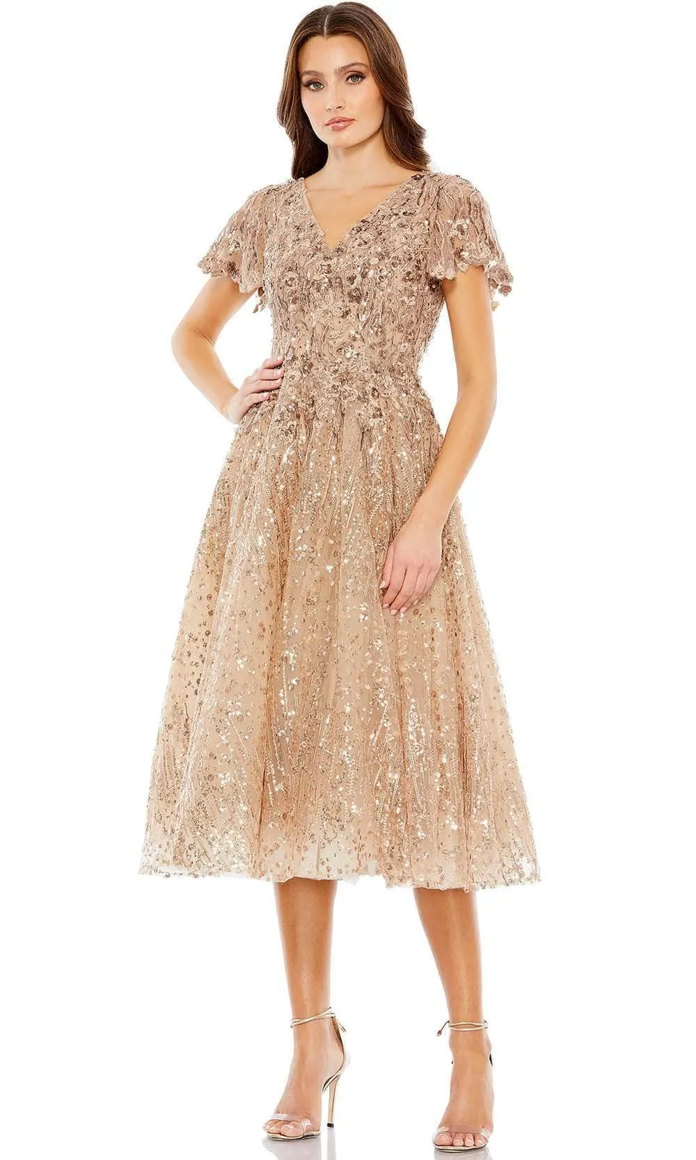 Mac Duggal 20392 - Embroidered Cocktail Dress
