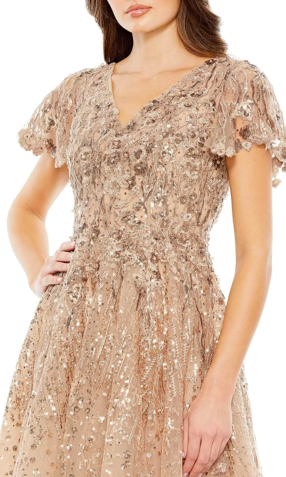 Mac Duggal 20392 - Embroidered Dress